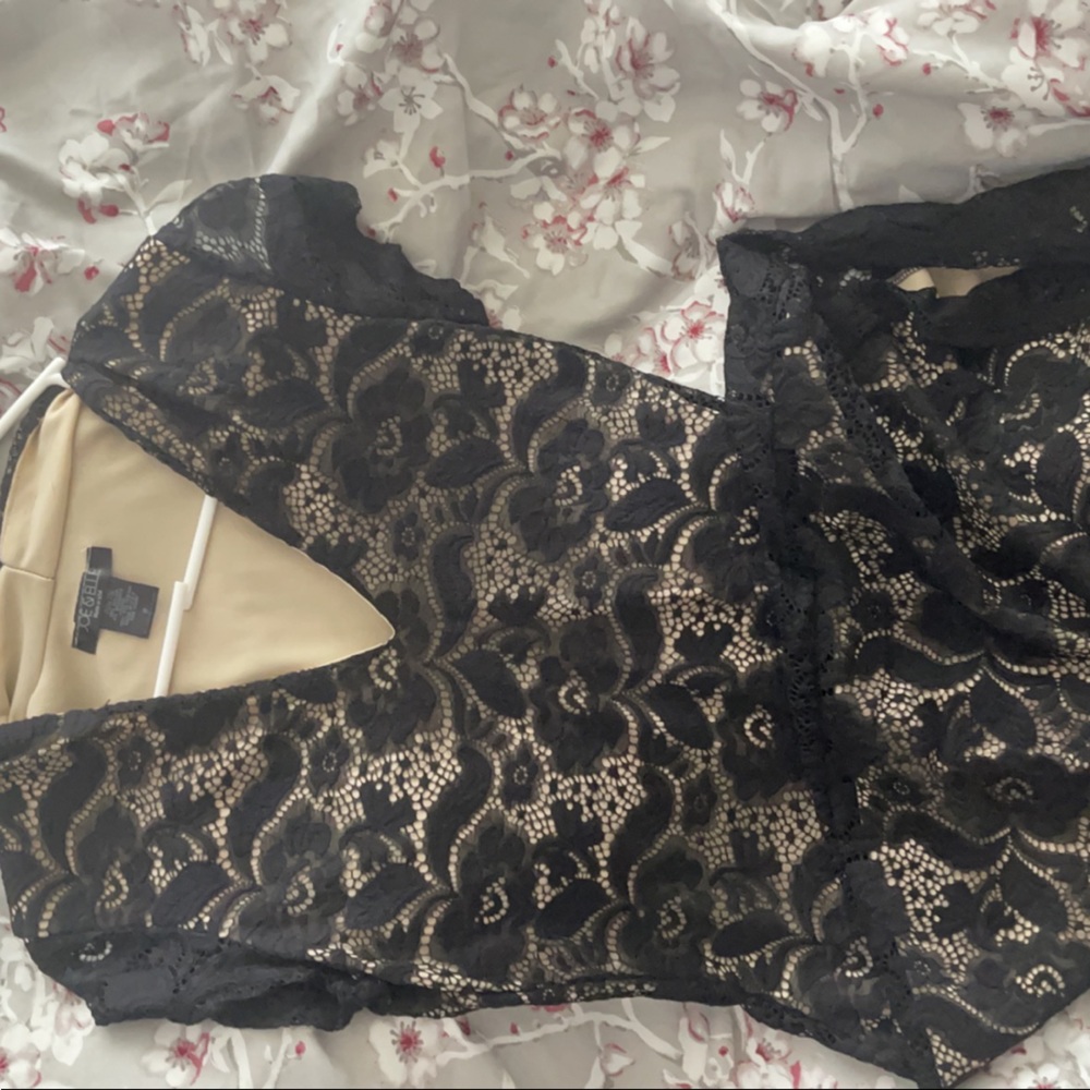 Black and tan dress